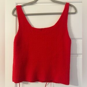 a new day Bright Red Tank Top